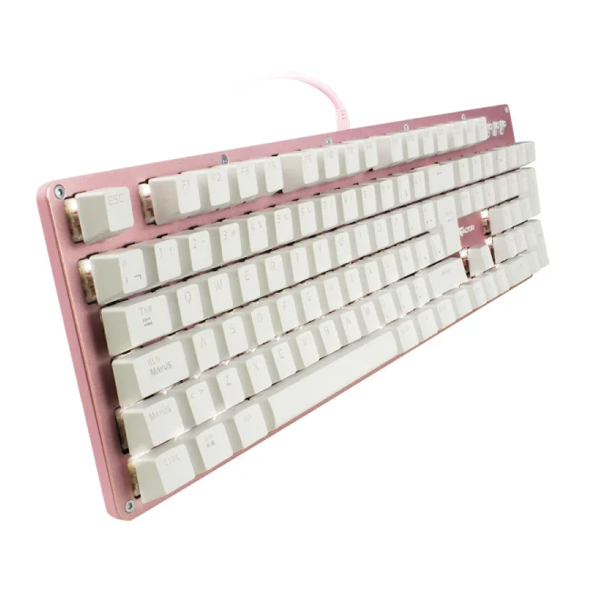 Game Factor KBG400-PK teclado USB QWERTY Español Rosa image 6