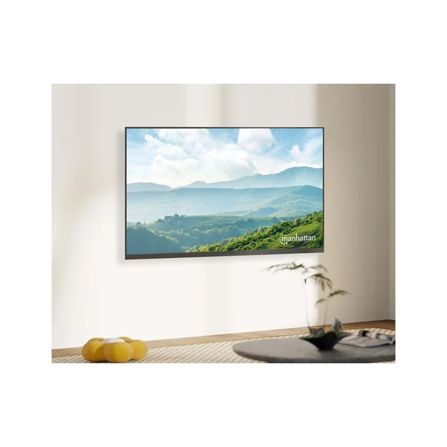Manhattan Soporte de pared con pivote para pantalla de 13" a 32". Sujeta una pantalla o monitor de 13" a 32" de hasta 30 kg (66 lbs.), +/- 20° de inclinación, +/-30° de giro, soporte de un solo perno (pivote), negro image 5