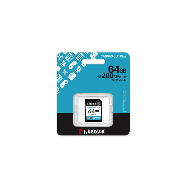 Kingston Technology Canvas Go! Plus 64 GB SDXC UHS-I Clase 10 image 6