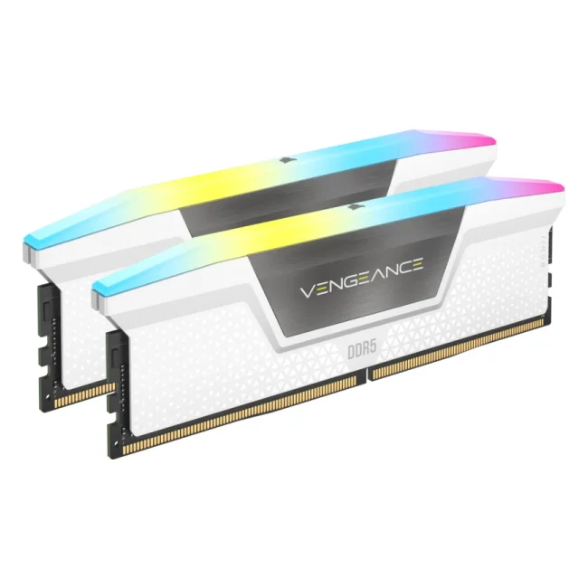 Corsair Vengeance RGB CMH64GX5M2B6000C30W módulo de memoria 64 GB 2 x 32 GB DDR5 6000 MHz