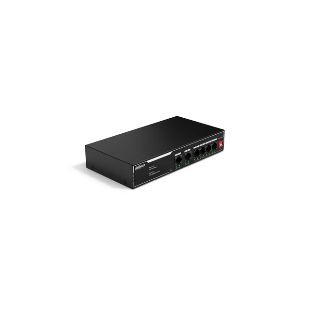 Dahua Technology PoE SF1006LP No administrado L2 Fast Ethernet (10/100) Energía sobre Ethernet (PoE) Negro image 4