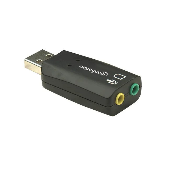 Manhattan Adaptador de Audio 3-D USB de Alta Velocidad image 12