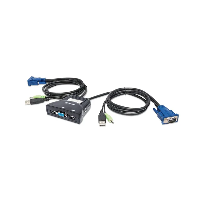 Manhattan Mini Switch KVM de 2 puertos image 3