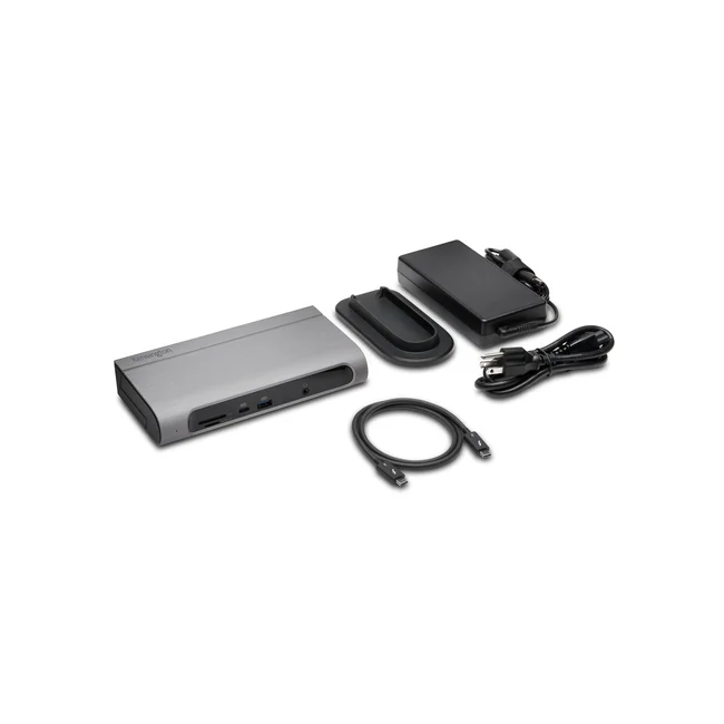 Kensington SD5600T Alámbrico Thunderbolt 3 Negro, Plata image 11