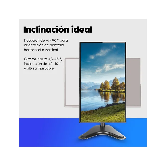 Manhattan 462037 soporte para pantalla plana 68.6 cm (27") Escritorio Negro image 7
