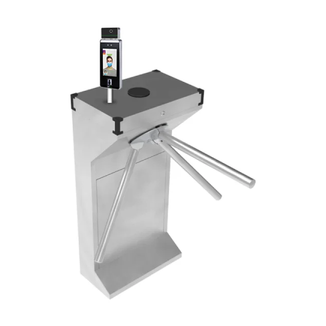 ZKTeco TS1000D torniquete para control de acceso Acero inoxidable Torniquete óptico de brazo articulado image 5