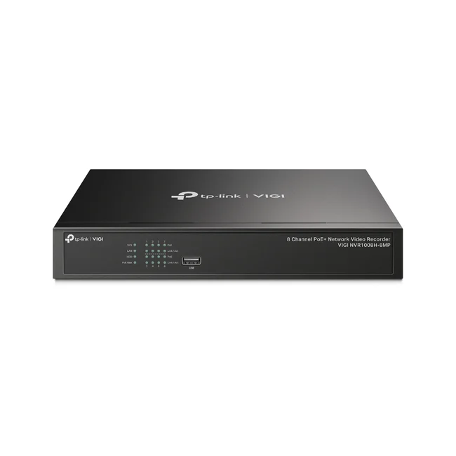 TP-Link VIGI NVR1008H-8MP grabadora de vídeo en red (NVR) Negro image 4