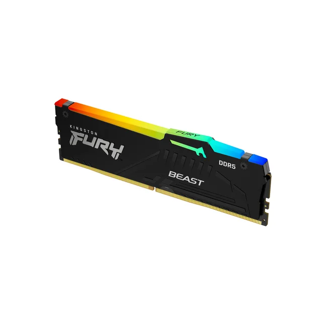 Kingston Technology FURY Beast RGB módulo de memoria 8 GB 1 x 8 GB DDR5 5200 MT/s 288-pin DIMM image 3