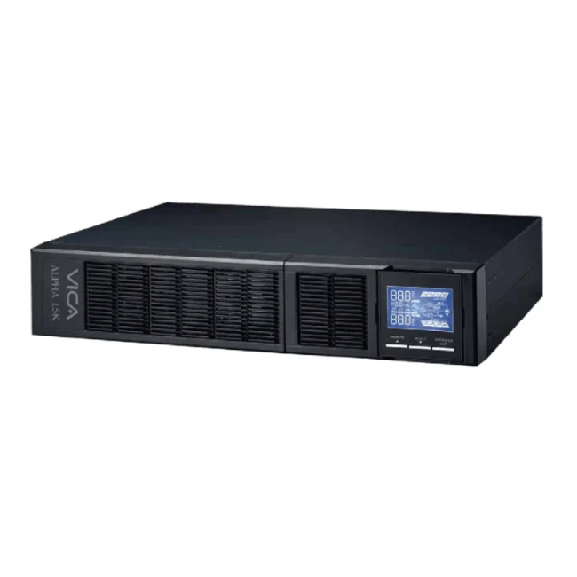 Vica ALPHA 1.5K sistema de alimentación ininterrumpida (UPS) Doble conversión (en línea) 1.5 kVA 1500 W 8 salidas AC image 2