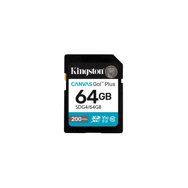 Kingston Technology Canvas Go! Plus 64 GB SDXC UHS-I Clase 10