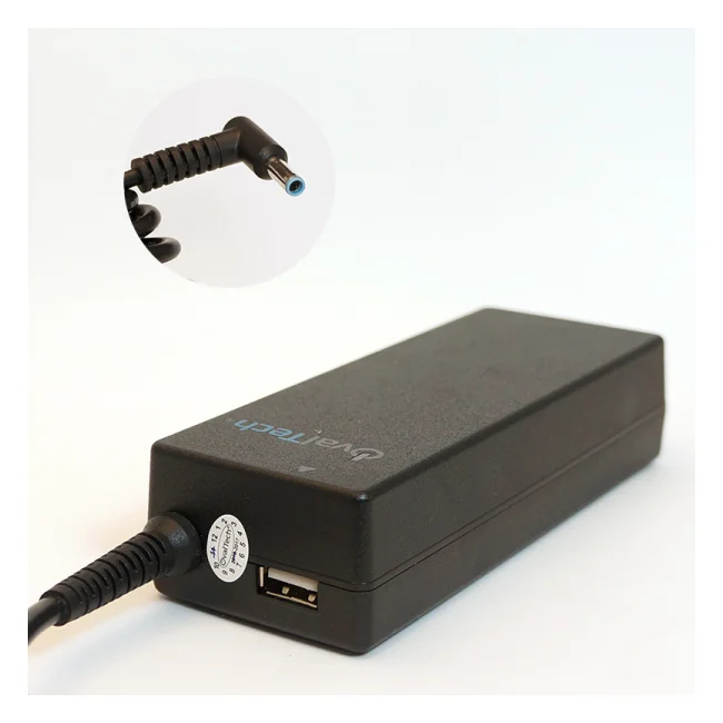 Ovaltech OTAC-E74D adaptador e inversor de corriente Interior Negro image 3