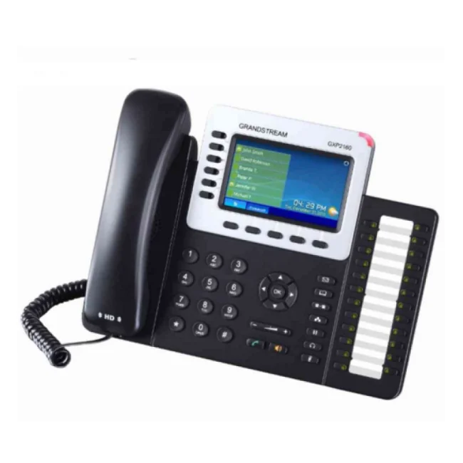 Grandstream Networks GXP2140 teléfono IP Negro 4 líneas LCD image 6