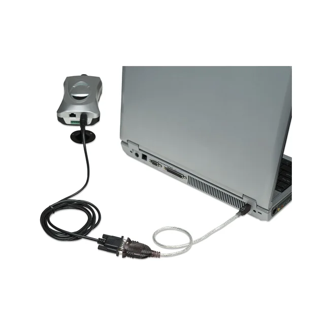 Manhattan 151856 cable serial Plata 0.45 m USB A Serial/COM/RS232/DB9 image 11