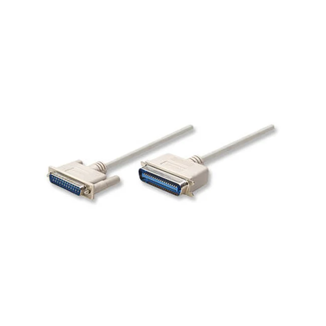 Manhattan Printer Cable, 1.8m cable paralelo Blanco image 3
