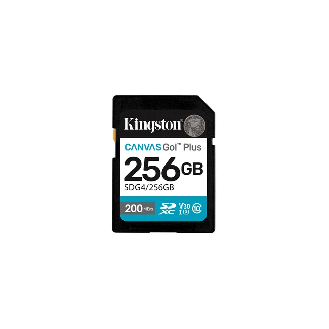 Kingston Technology Canvas Go! Plus 256 GB SDXC UHS-I Clase 10