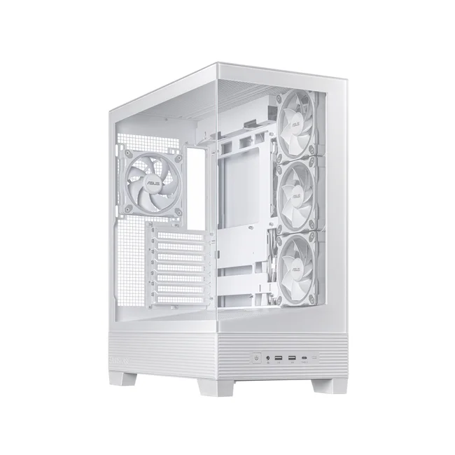 ASUS A31 Plus TG ARGB WHITE Midi Tower Blanco