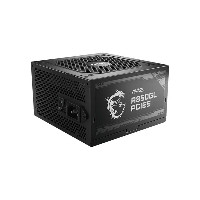 MSI MAG A850GL PCIE5 unidad de fuente de alimentación 850 W 20+4 pin ATX ATX Negro image 3