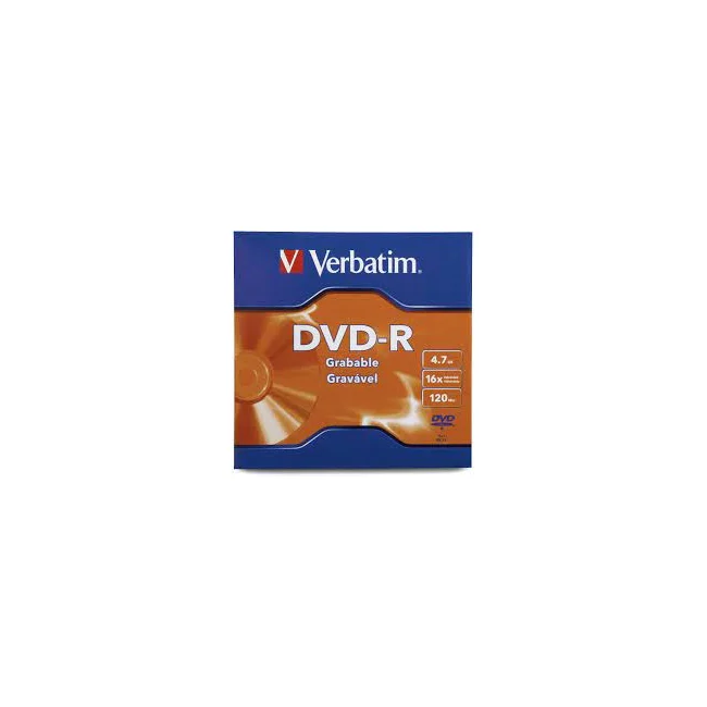 Verbatim DVD-R 4.7GB 16X 1 pieza(s)