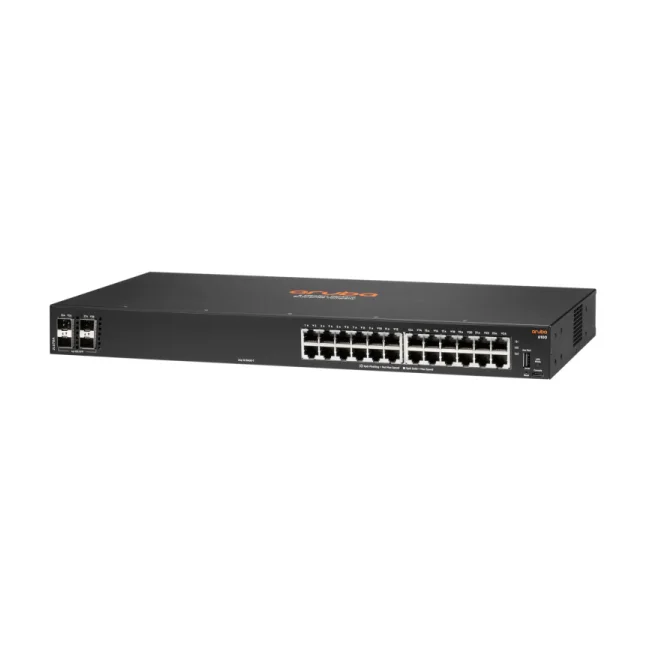 Aruba 6100 24G 4SFP+ Gestionado L3 Gigabit Ethernet (10/100/1000) 1U Negro image 6