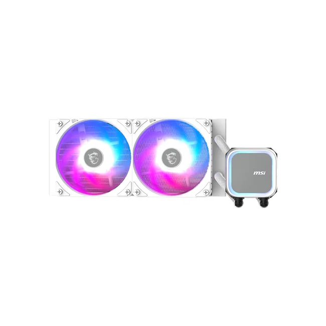 MSI MAG Coreliquid A13 240 WHITE Placa base, Procesador Refrigerador de líquidos todo en uno 12 cm Blanco 1 pieza(s)