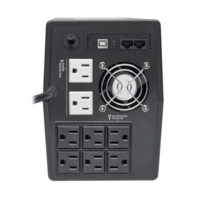 Tripp Lite OMNIVS1200LCD UPS interactivo de 1200VA 600W con 8 Tomacorrientes – AVR, 120V, 50Hz / 60Hz, LCD, USB, Torre image 6