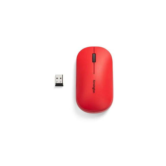 Kensington Mouse con conexión inalámbrica dual SureTrack™ (rojo) image 4