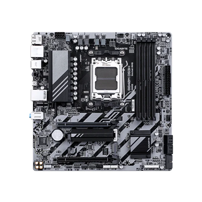 GIGABYTE B840M DS3H placa base AMD B840 Enchufe AM5 Micro ATX image 3