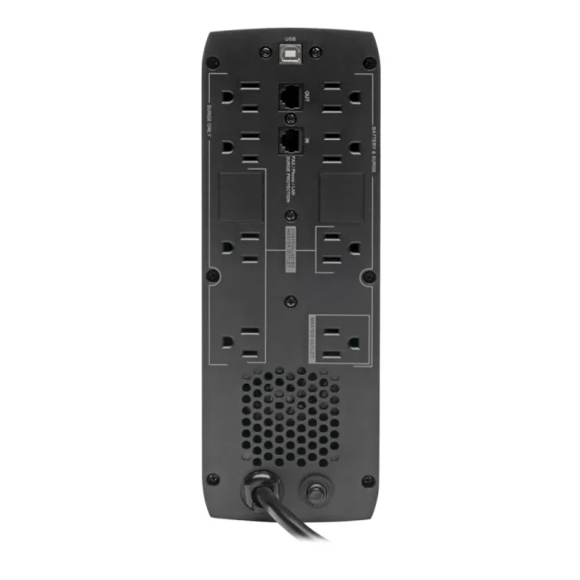 Tripp Lite ECO1000LCD UPS Interactivo con USB y 8 tomacorrientes - 120V, 1000VA, 600W, 50Hz / 60Hz, AVR, Serie ECO, ENERGY STAR image 6