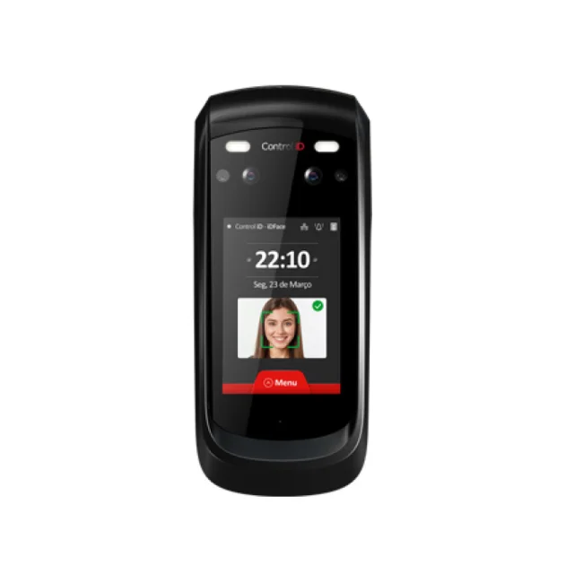 Siasa IDFACE/FP/A lector de control de acceso Terminal de reconocimiento facial Negro