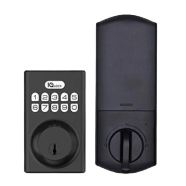 Qolsys IQDLK-PGK-MB cerradura inteligente Seguro de puerta inteligente
