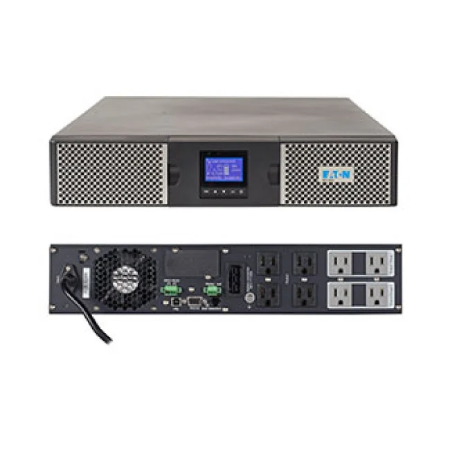 Eaton 9PX 1000RT sistema de alimentación ininterrumpida (UPS) Doble conversión (en línea) 1 kVA 900 W 8 salidas AC image 2