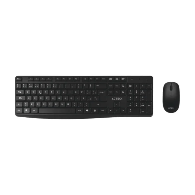 Acteck KT25 teclado Ratón incluido RF inalámbrico Negro