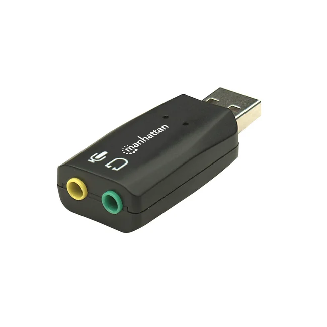 Manhattan Adaptador de Audio 3-D USB de Alta Velocidad image 3