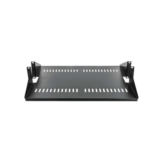 Intellinet Charola de doble cara de 19" para bastidores de marco abierto de 2 postes, 2U, charolade doble cara para rack de 19", 450 mm (17.71 pulg.) de profundidad, ventilado, negro image 5