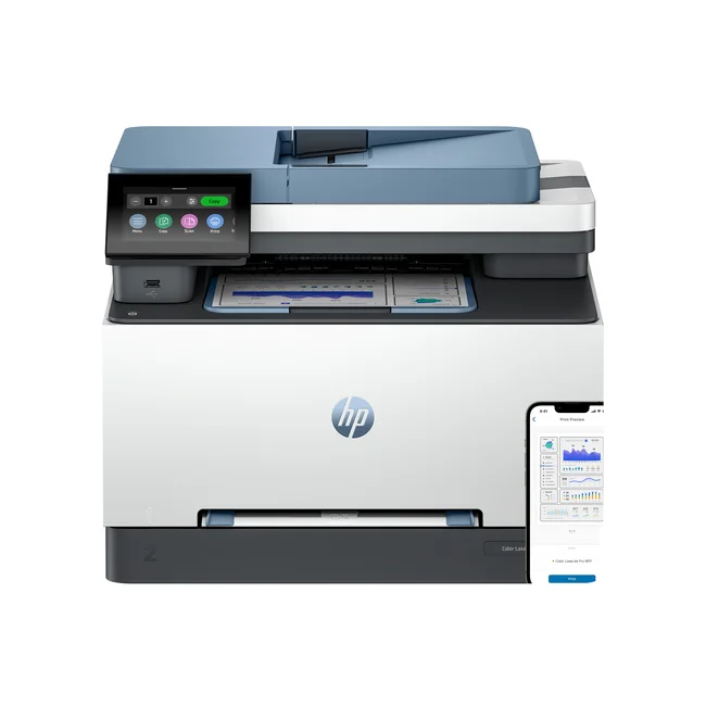 HP LaserJet Pro 3303fdw Conexiones inalámbricas Multifunction Color Impresora, Copiadora, escáner; Doble cara image 2