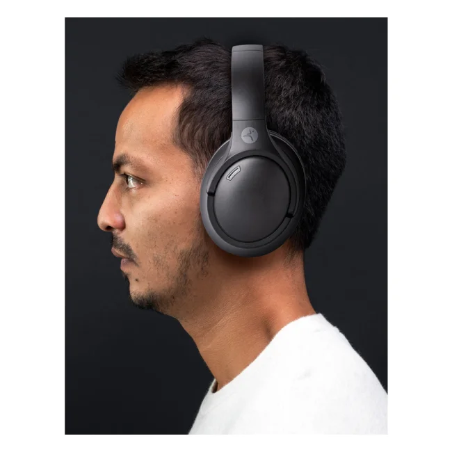 TechZone TZDJ02 audífono y auriculare Auriculares Inalámbrico y alámbrico Diadema Llamadas/Música USB Tipo C Bluetooth Negro image 6