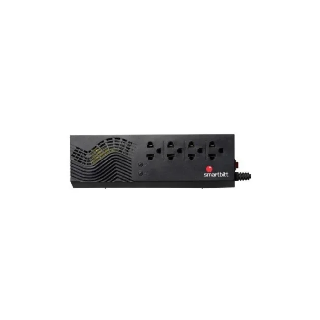 Smartbitt SBAVR1200 regulador de voltaje 4 salidas AC 1200 V Negro