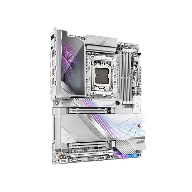 GIGABYTE X870E AORUS MASTER X3D ICE AMD X870E Enchufe AM5 ATX image 7