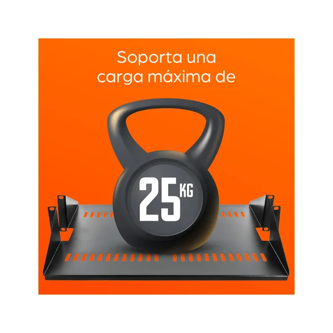 Intellinet Charola de doble cara de 19" para bastidores de marco abierto de 2 postes, 2U, charolade doble cara para rack de 19", 450 mm (17.71 pulg.) de profundidad, ventilado, negro image 10