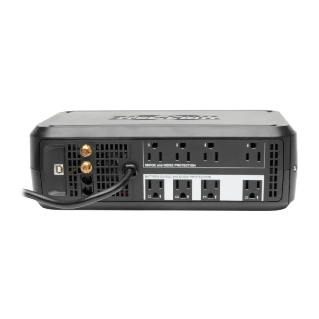 Tripp Lite SMART1000LCD UPS SmartPro LCD Interactivo de 120V 1000VA 500W, AVR, Torre, USB, Protección TEL/DSL/Coaxial, 8 Tomacorrientes image 7