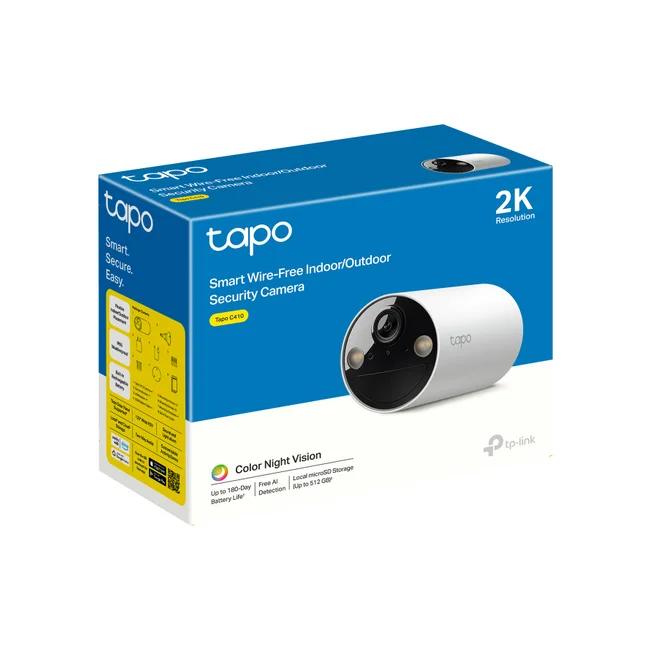 TP-Link Tapo C410 Bala (forma) Cámara de seguridad IP Exterior 2304 x 1296 Pixeles Techo/pared image 15