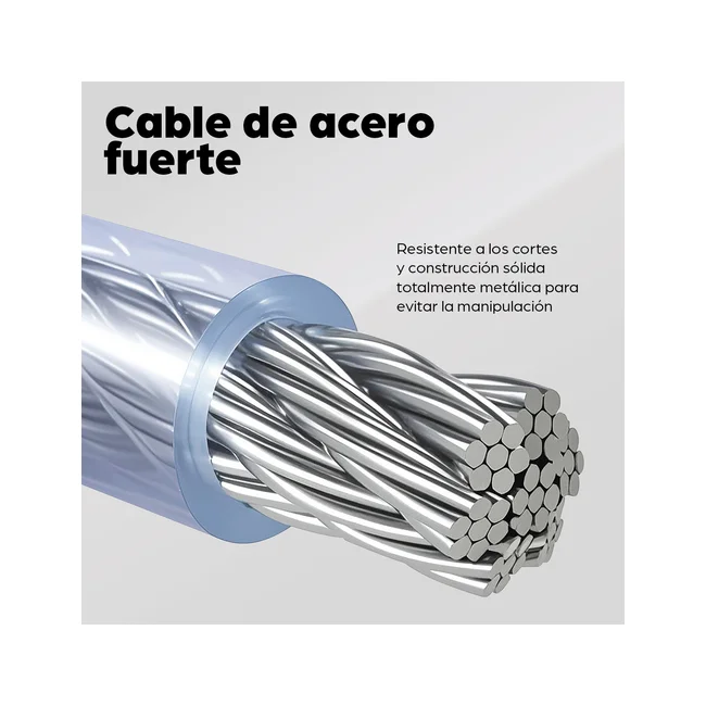 Manhattan 440301 cable antirrobo Plata 1.8 m image 12