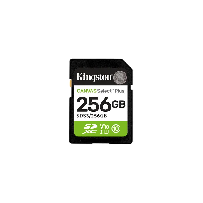 Kingston Technology Canvas Select Plus Gen3 256 GB SD UHS-I Clase 10