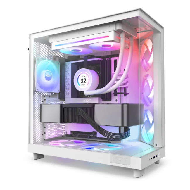 NZXT RF-U24HF-W1 sistema de refrigeración de computadora Gabinete de la computadora Ventilador Blanco image 7