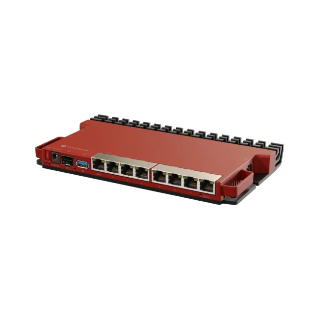 Mikrotik L009UiGS-RM enrutador 2.5 Gigabit Ethernet, Gigabit Ethernet Rojo image 4