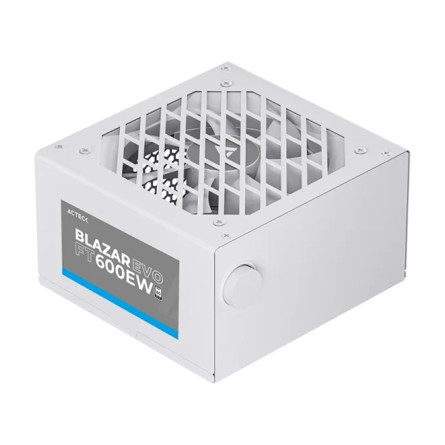 Acteck BLAZAR EVO FT 600E unidad de fuente de alimentación 600 W 20+4 pin ATX ATX Blanco image 3