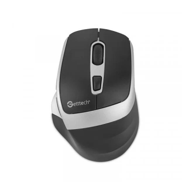Getttech GGM-STDBW-01-SL ratón Oficina Diestro RF inalámbrico + bluetooth 7200 DPI