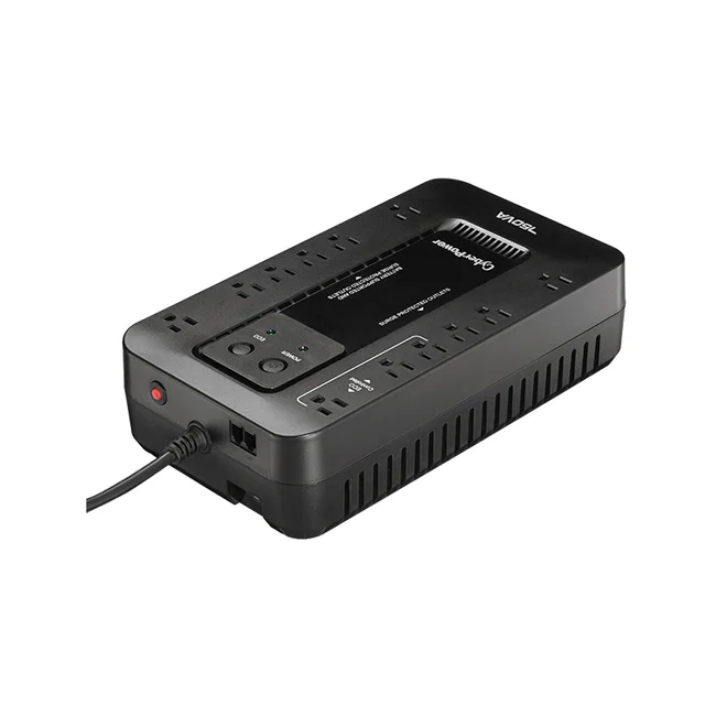 CyberPower EC750G sistema de alimentación ininterrumpida (UPS) En espera (Fuera de línea) 0.75 kVA 450 W 12 salidas AC image 2