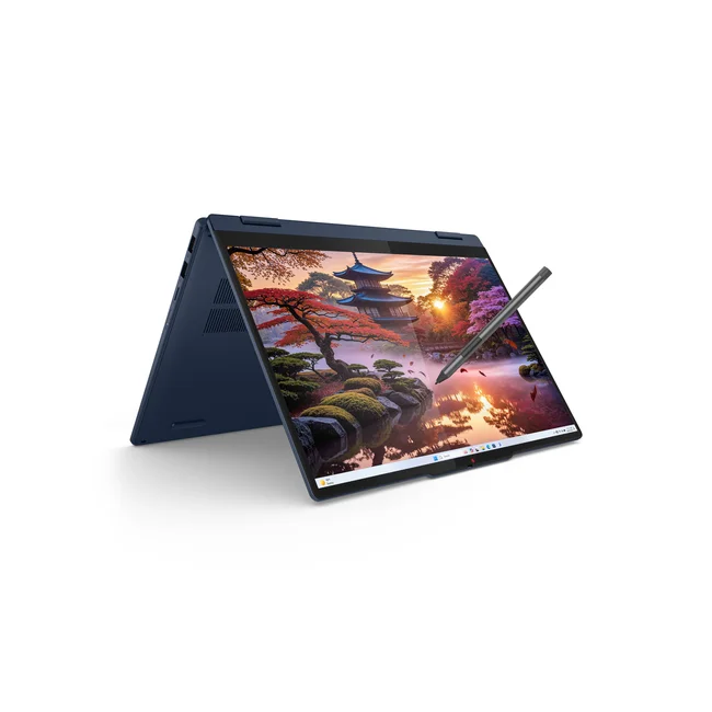Lenovo IdeaPad 5 2-in-1 14AKP10 Copilot+ PC AMD Ryzen AI 7 350 Híbrido (2-en-1) 35.6 cm (14") Pantalla táctil WUXGA 16 GB 512 GB SSD Wi-Fi 7 (802.11be) Windows 11 Home Español Azul image 16