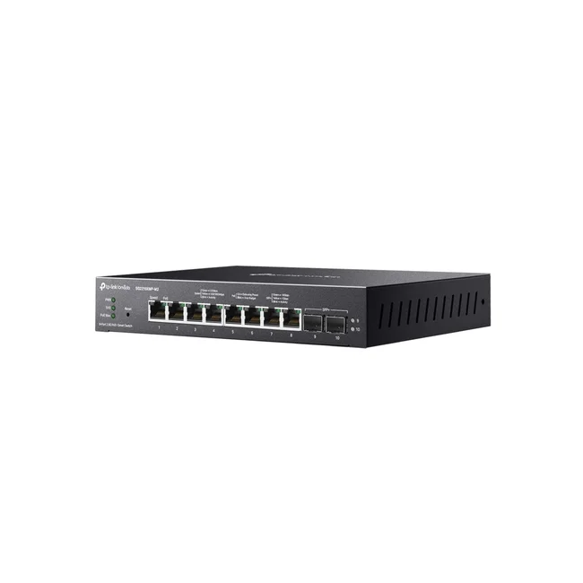 TP-Link Omada SG2210XMP-M2 dispositivo de redes Gestionado L2/L2+ 2.5G Ethernet (100/1000/2500) Energía sobre Ethernet (PoE) Montaje en escritorio/pared Negro image 6